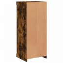 vidaXL füstös tölgy színű tálalószekrény LED-ekkel 41 x 37 x 100 cm