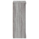 vidaXL szürke sonoma színű tálalószekrény LED-ekkel 41 x 37 x 100 cm