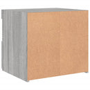 vidaXL szürke sonoma éjjeliszekrény LED-világítással 50 x 40 x 45 cm