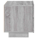 vidaXL szürke sonoma éjjeliszekrény LED-világítással 70 x 36 x 40,5 cm