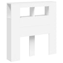 vidaXL fehér szerelt fa LED-es fejtámla 100x18,5x103,5 cm