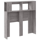 vidaXL szürke sonoma szerelt fa LED-es fejtámla 100x18,5x103,5 cm