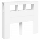 vidaXL fehér szerelt fa LED-es fejtámla 120x18,5x103,5 cm