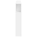 vidaXL fehér szerelt fa LED-es fejtámla 160x18,5x103,5 cm