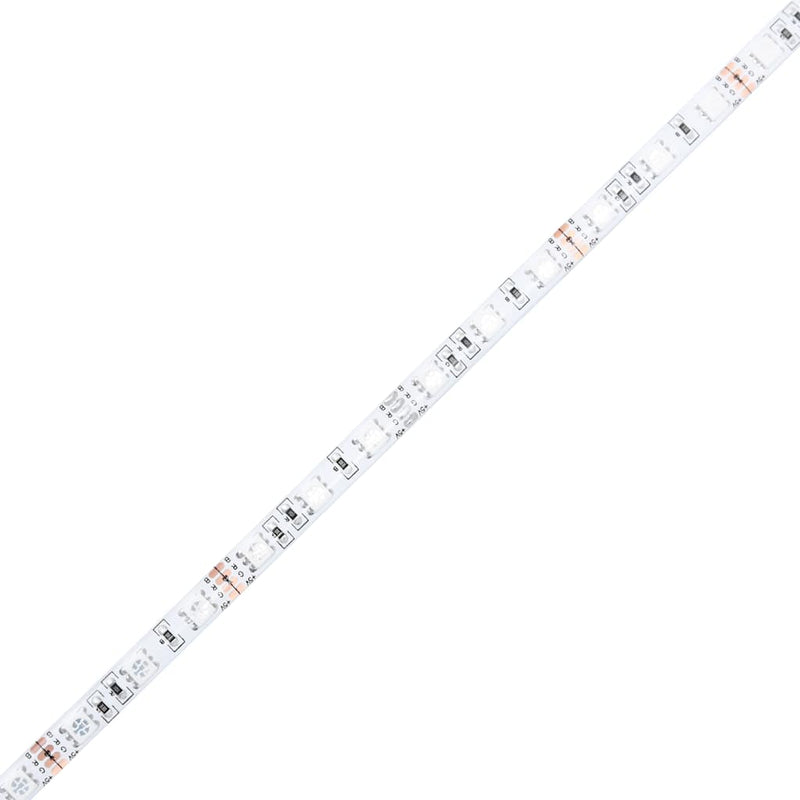 vidaXL füstös tölgy színű szerelt fa LED-es fejtámla 200x18,5x103,5 cm