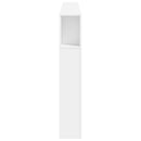 vidaXL fehér szerelt fa LED-es fejtámla 220x18,5x103,5 cm