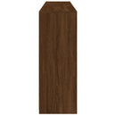 vidaXL barna tölgy színű tálalószekrény LED-ekkel 162 x 37 x 100 cm