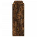 vidaXL füstös tölgy színű tálalószekrény LED-ekkel 181,5 x 37 x 100 cm