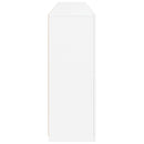 vidaXL fehér tálalószekrény LED-világítással 202 x 37 x 100 cm