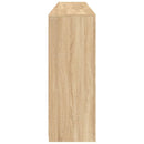 vidaXL sonoma tölgy színű tálalószekrény LED-ekkel 202 x 37 x 100 cm