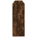 vidaXL füstös tölgy színű tálalószekrény LED-ekkel 202 x 37 x 100 cm