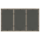 vidaXL szürke polyrattan üveglapos kerti asztal 150 x 90 x 75 cm