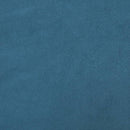 vidaXL kék bársony ágykeret fejtámlával Dover 160 x 200 cm