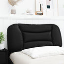 vidaXL fekete műbőr fejtámla párna Hvar 90 cm
