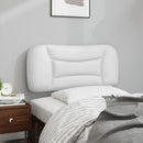 vidaXL fehér műbőr fejtámla párna Hvar 90 cm
