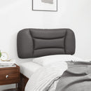 vidaXL szürke műbőr fejtámla párna Hvar 90 cm