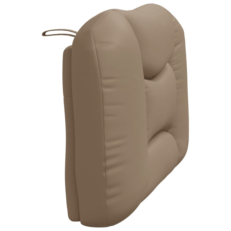 vidaXL cappuccino színű műbőr fejtámla párna 90 cm