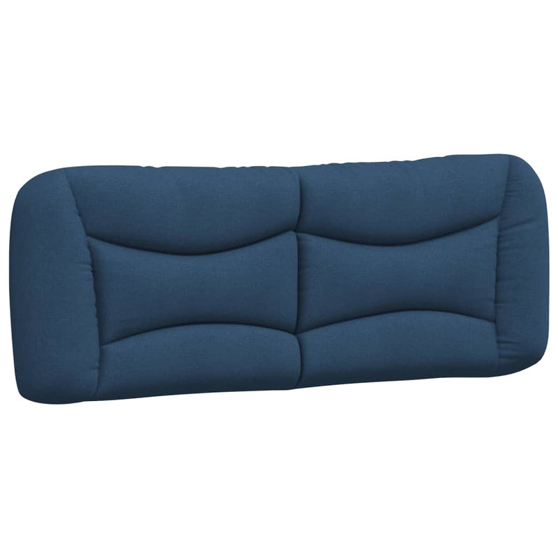 vidaXL kék szövet fejtámla párna Hvar 120 cm