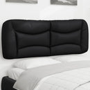 vidaXL fekete műbőr fejtámla párna Hvar 120 cm
