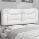 vidaXL fehér műbőr fejtámla párna Hvar 120 cm