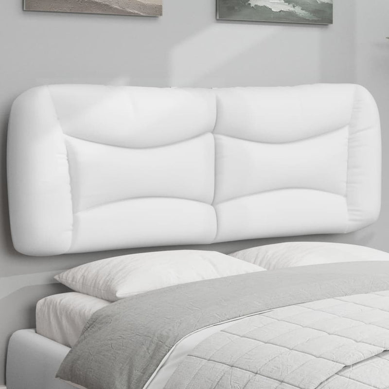 vidaXL fehér műbőr fejtámla párna Hvar 120 cm