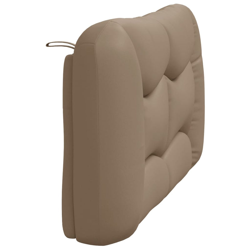 vidaXL cappuccino színű műbőr fejtámla párna 120 cm