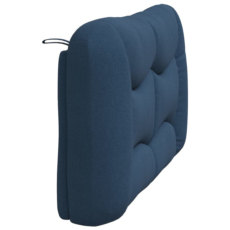 vidaXL kék szövet fejtámla párna Hvar 140 cm