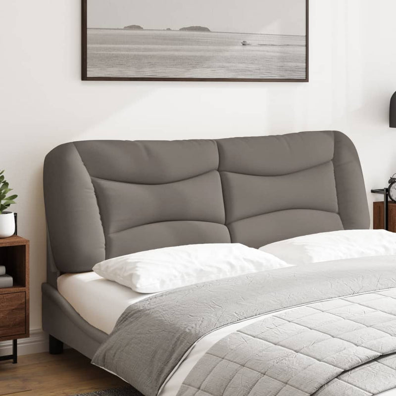 vidaXL tópszínű szövet fejtámla párna 160 cm