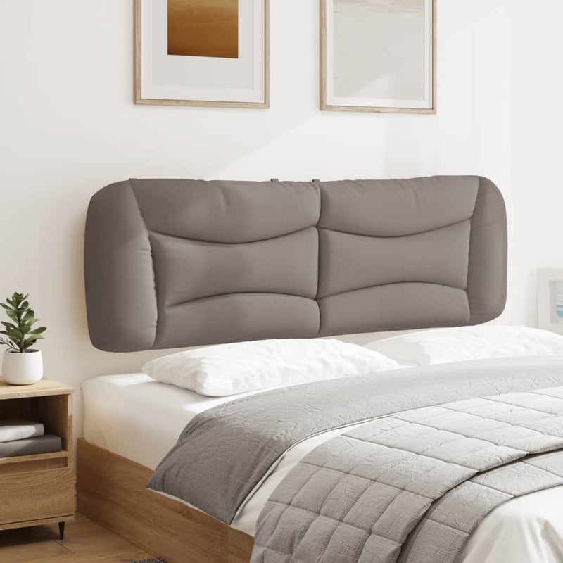 vidaXL tópszínű szövet fejtámla párna 160 cm