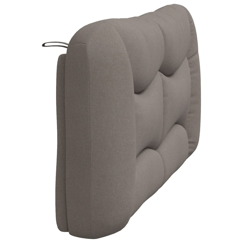 vidaXL tópszínű szövet fejtámla párna 160 cm