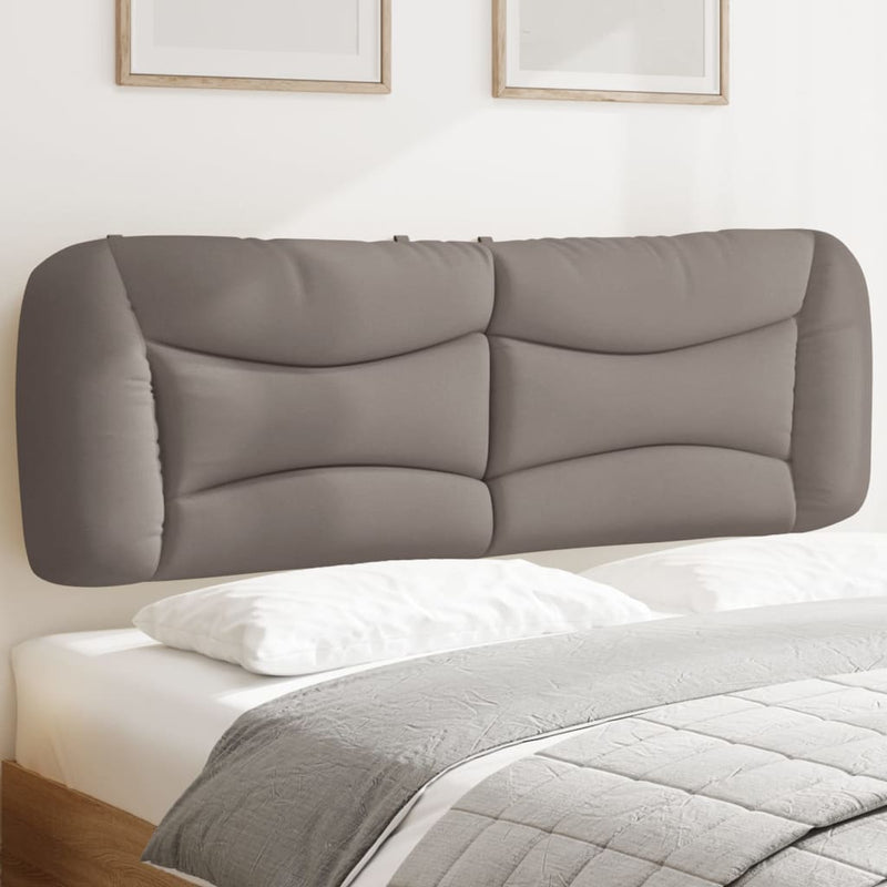 vidaXL tópszínű szövet fejtámla párna 160 cm