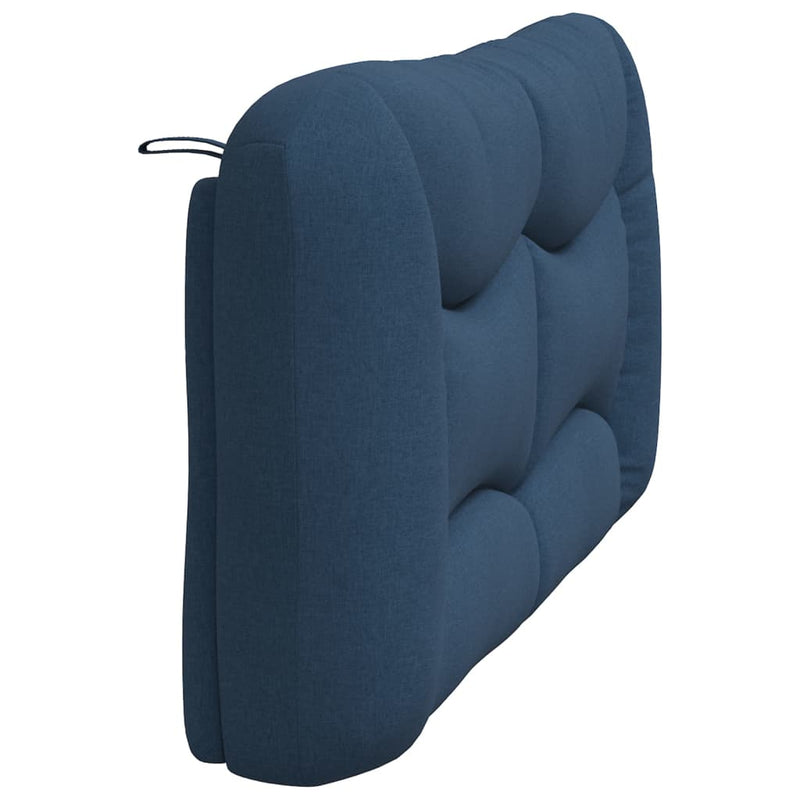 vidaXL kék szövet fejtámla párna 160 cm