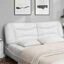 vidaXL fehér műbőr fejtámla párna Hvar 180 cm