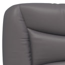vidaXL szürke műbőr fejtámla párna Hvar 200 cm