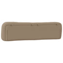 vidaXL cappuccino színű műbőr fejtámla párna Hvar 200 cm