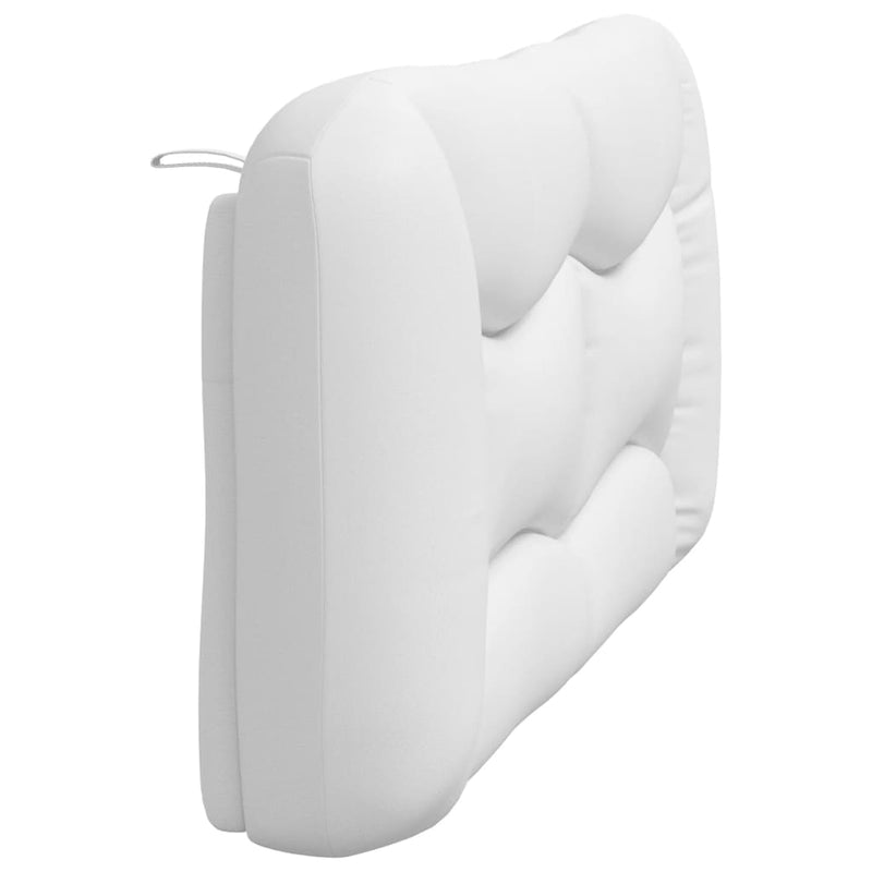 vidaXL fehér műbőr fejtámla párna 152 cm