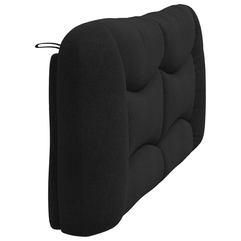 vidaXL fekete műbőr fejtámla párna 193 cm