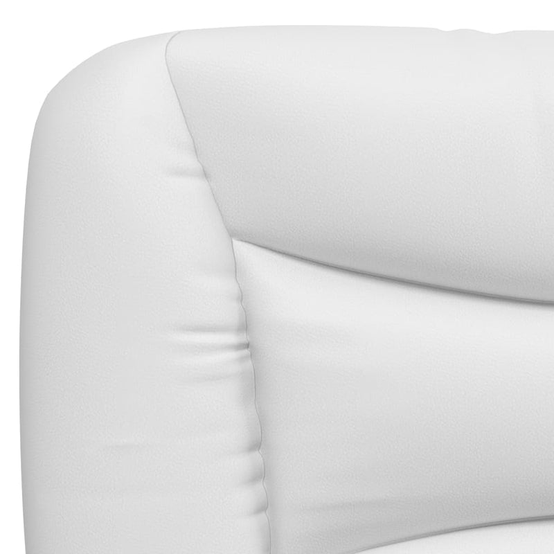 vidaXL fehér műbőr fejtámla párna 193 cm