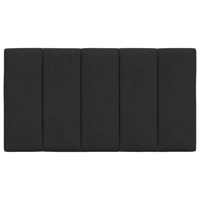 vidaXL fekete bársony fejtámla párna 80 cm