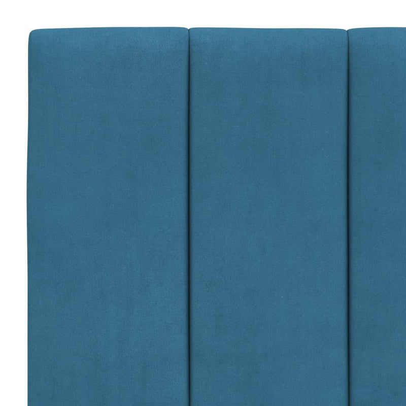 vidaXL kék bársony fejtámla párna Hanko 80 cm