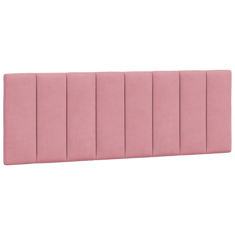 vidaXL rózsaszín bársony fejtámla párna Hanko 120 cm
