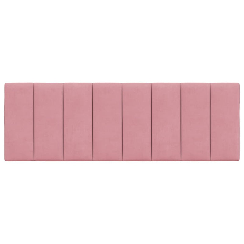 vidaXL rózsaszín bársony fejtámla párna Hanko 120 cm
