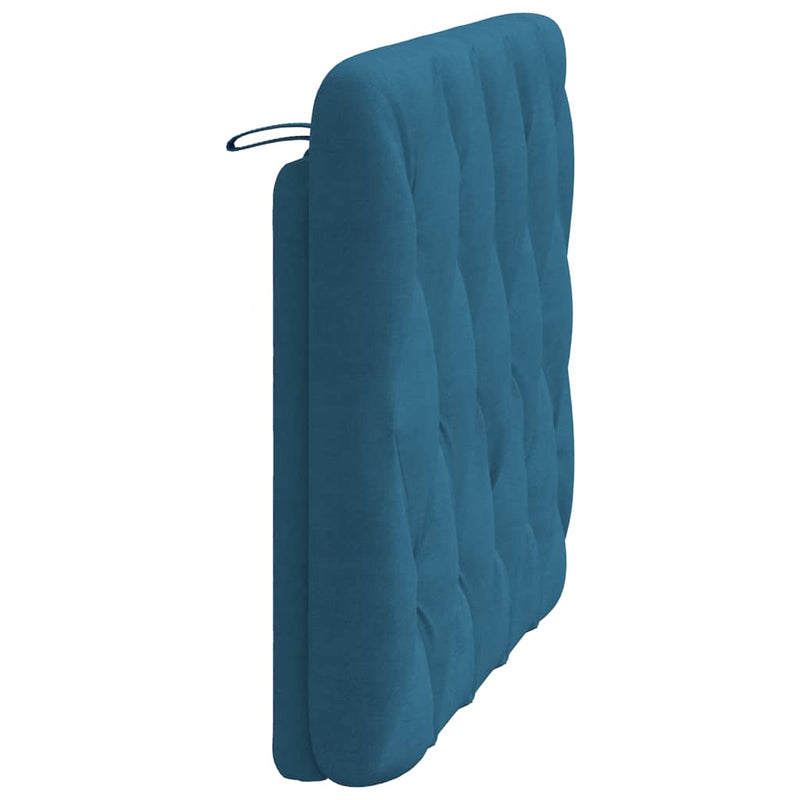 vidaXL kék bársony fejtámla párna 100 cm