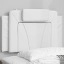 vidaXL fehér műbőr fejtámla párna Viana 80 cm