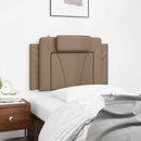 vidaXL cappuccino színű műbőr fejtámla párna Viana 80 cm