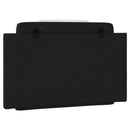 vidaXL fekete és fehér műbőr fejtámla párna Viana 80 cm