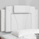 vidaXL fehér műbőr fejtámla párna Viana 90 cm