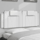 vidaXL fehér műbőr fejtámla párna Viana 120 cm