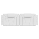 vidaXL fehér műbőr fejtámla párna Viana 160 cm