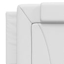 vidaXL fehér műbőr fejtámla párna Viana 160 cm
